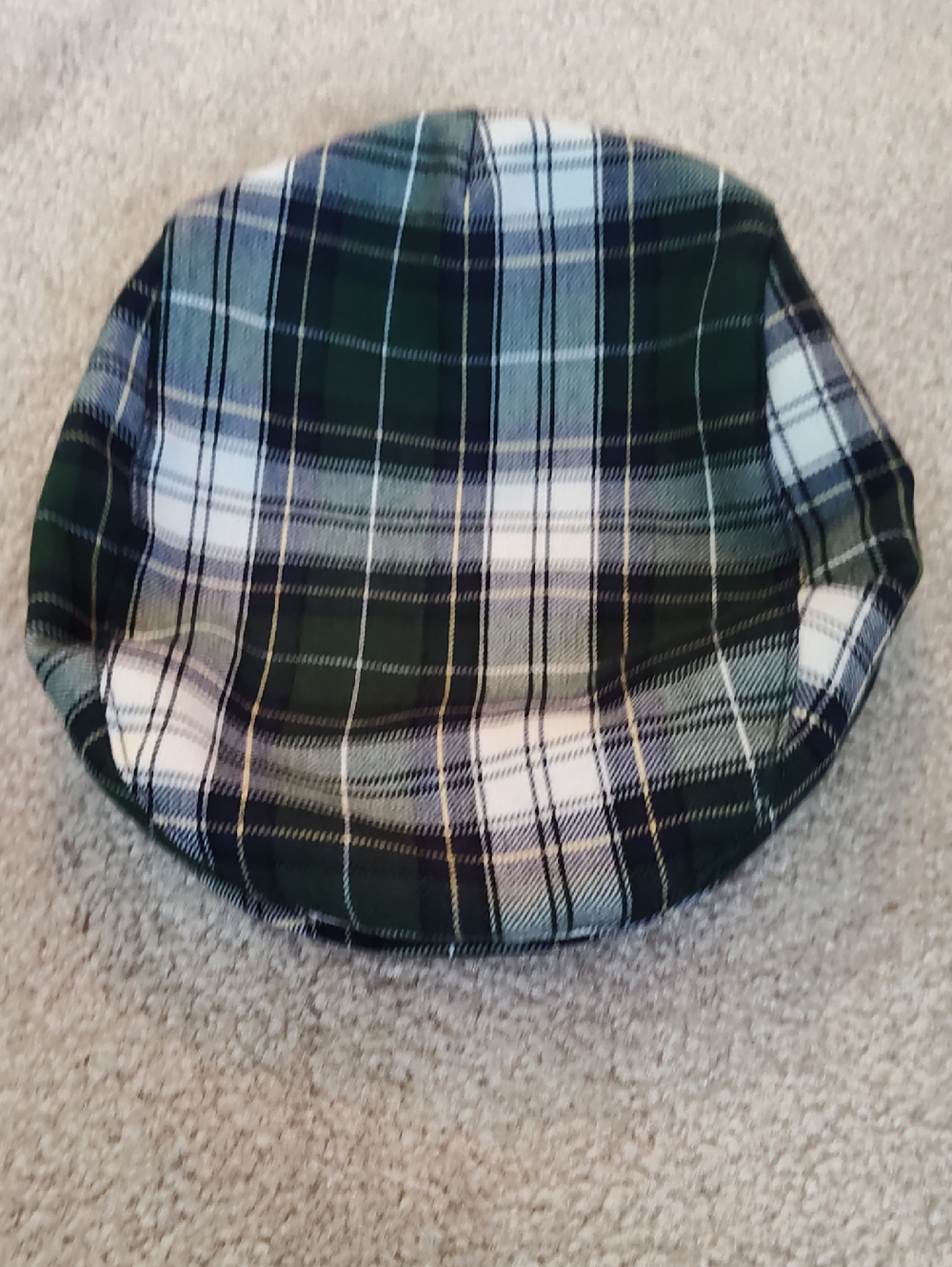 Janie and Jack Navy Lined Wool Blend Hat
